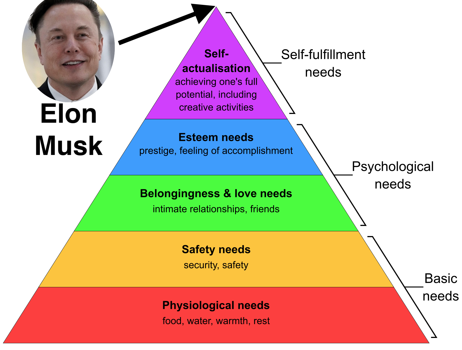 Elon and Maslow