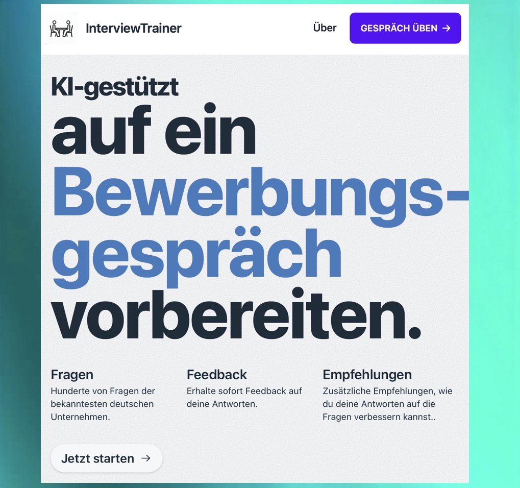 KI-Interviewtrainer
